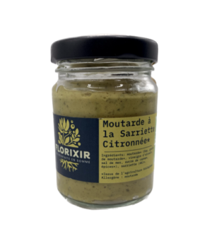 Moutarde à la Sarriette Citronnée